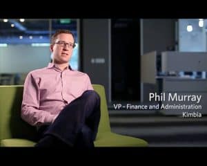 Phil Murray, KIMBIA VP of Finance & Administration