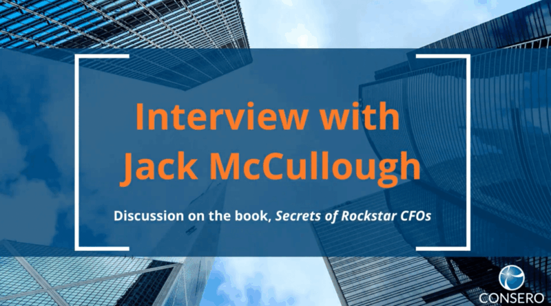Title card for Consero interview with Jack McCullough