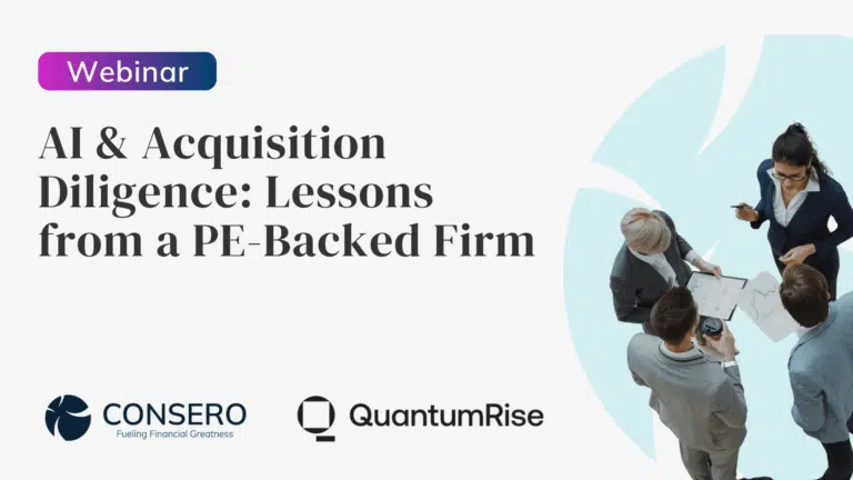 Preview of AI and acquisition diligence webinar