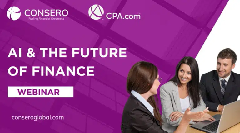 AI in Finance webinar title card