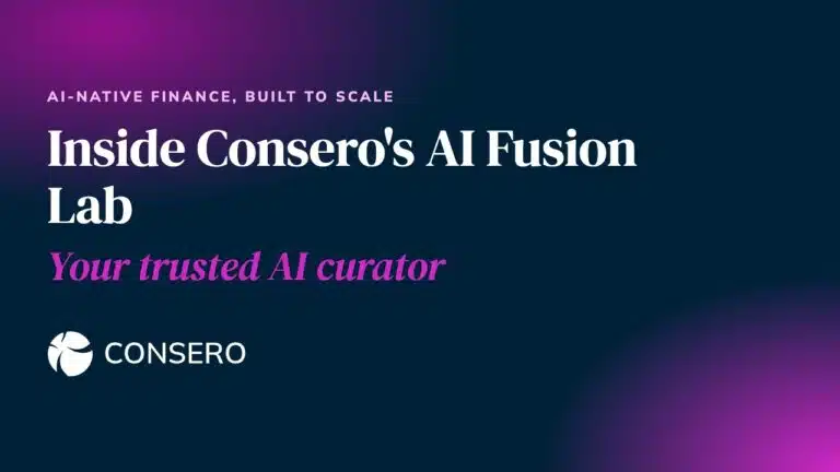 Inside Consero’s AI Fusion Lab: How We Build Durable AI Systems for Finance Teams