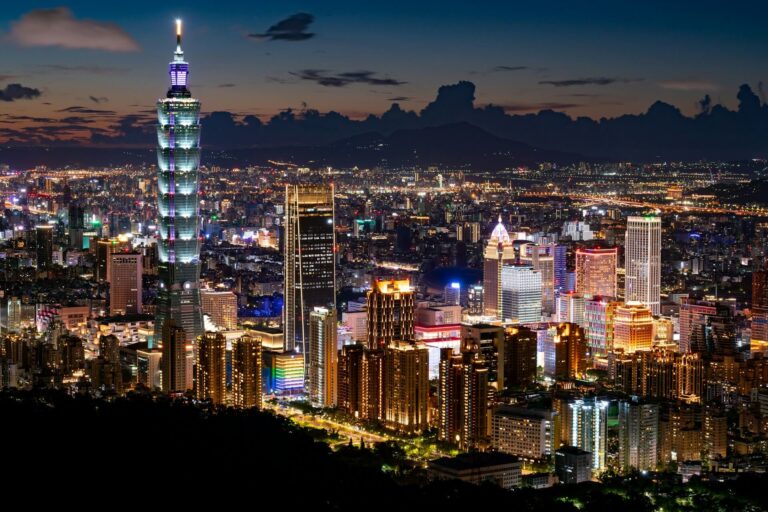 Taipei skyline
