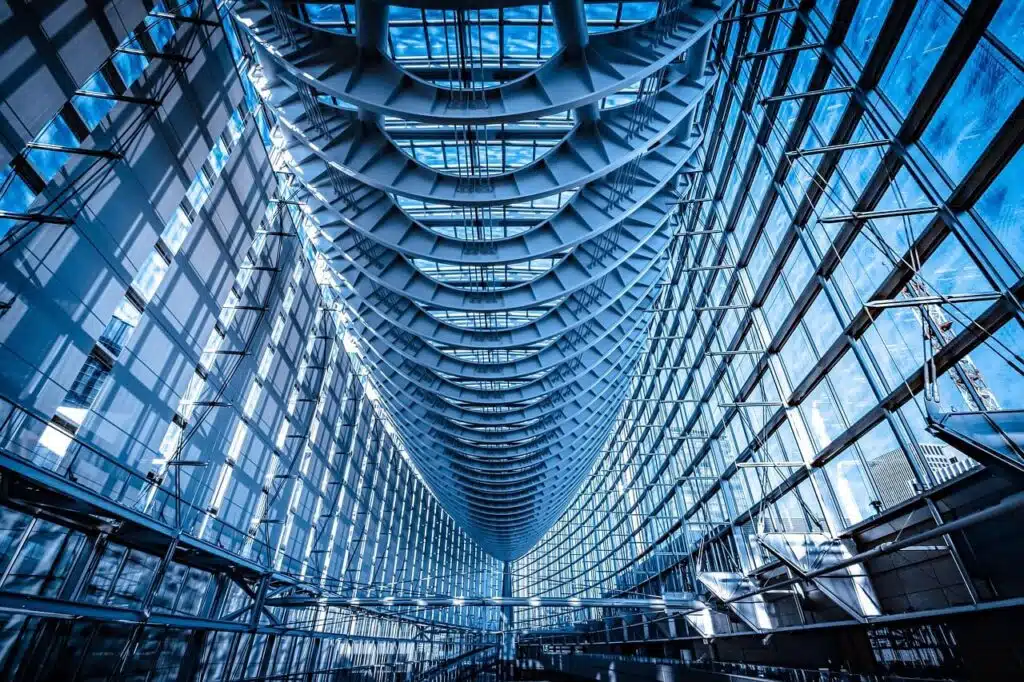 Interior Tokyo airport